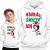 BLUZA Z KAPTUREM  ŚWIĄTECZNA KURŁA ŚWIĘTA